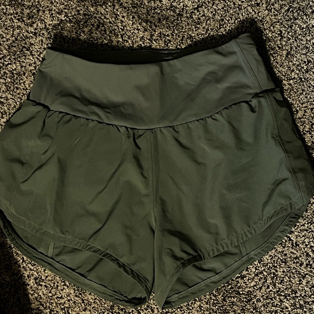Women's Olive Green Shorts